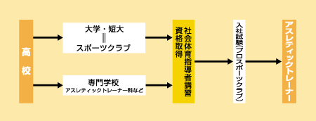 アスレティックトレーナーになる