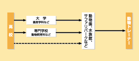 動物トレーナーになる